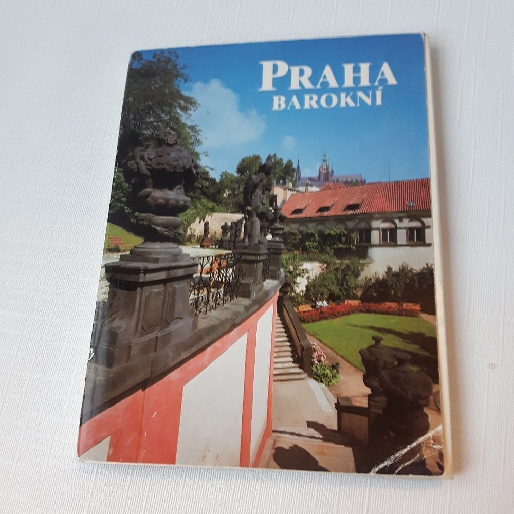 Vrtba Garden Prague Postcard Booklet